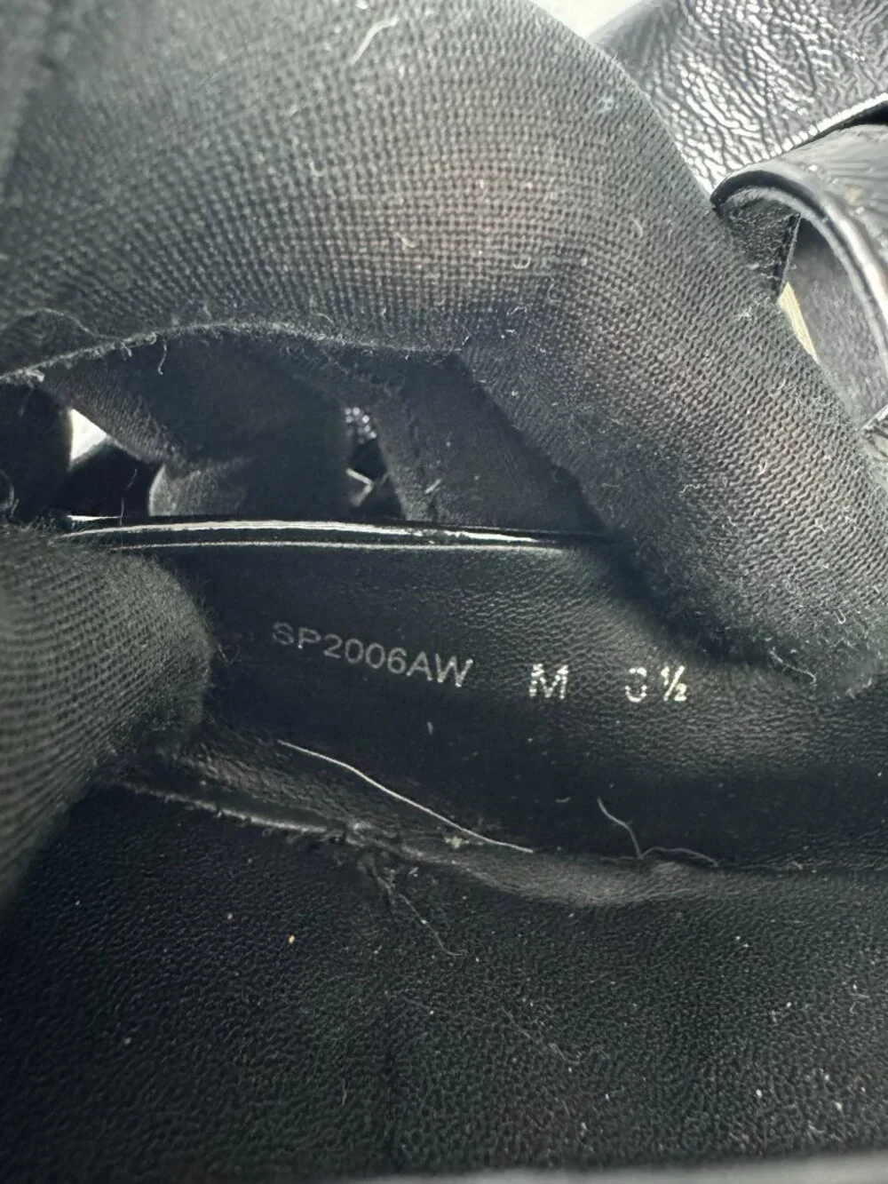 NWOT Aquatalia Black Patent Mary Jane, Size 6 1/2
